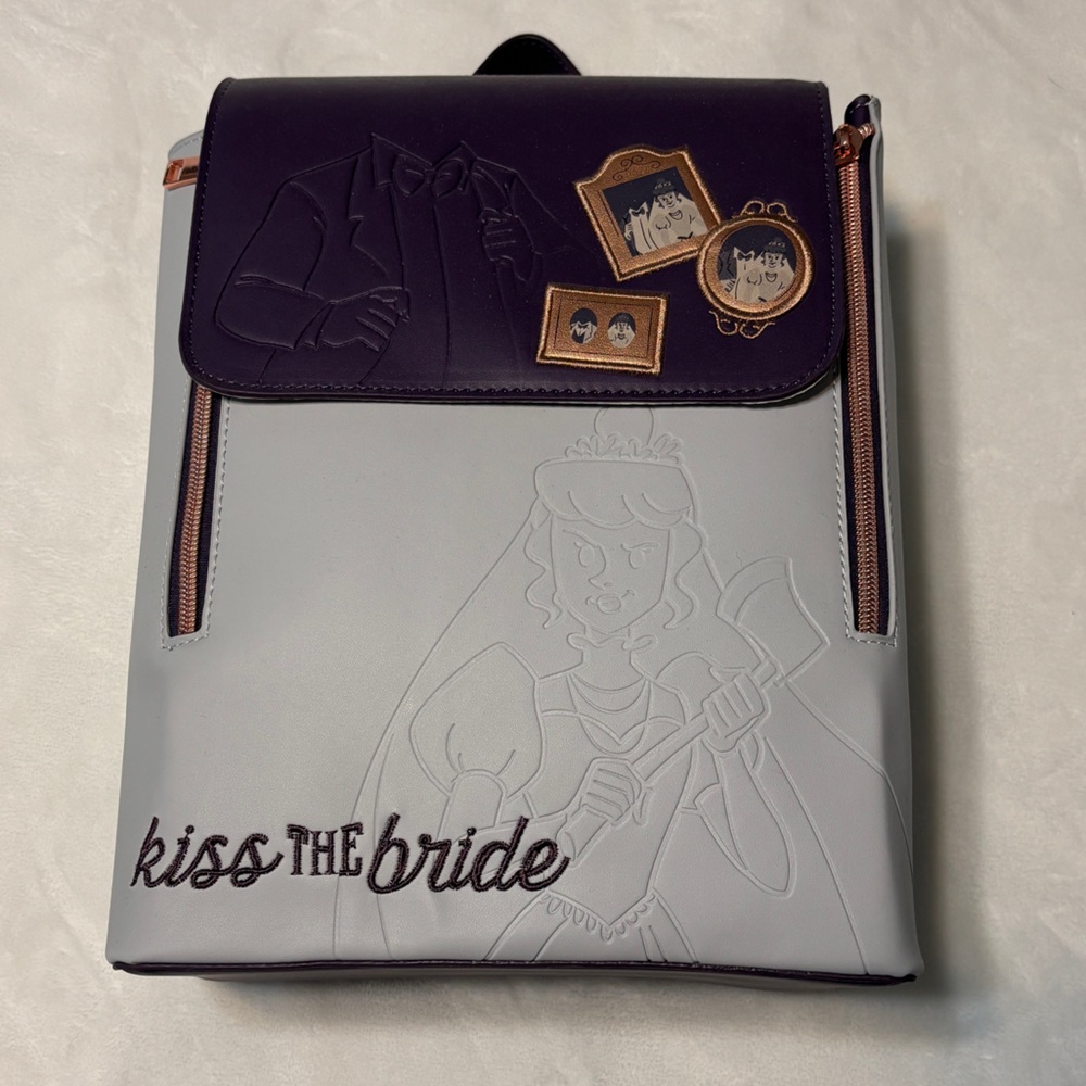 Disney, the haunted mansion bride backpack purse